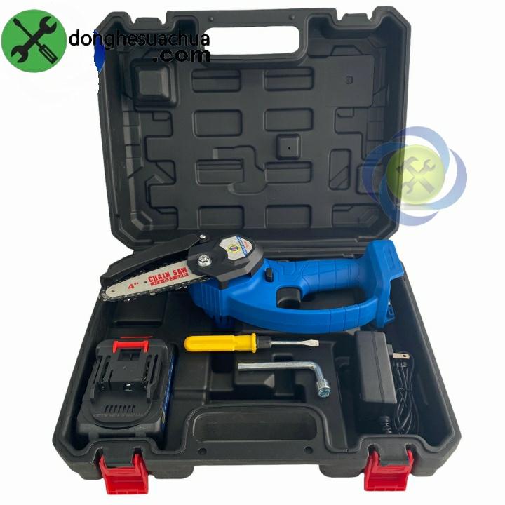 Máy cưa xích dùng Pin 21V C-MART W0046-04