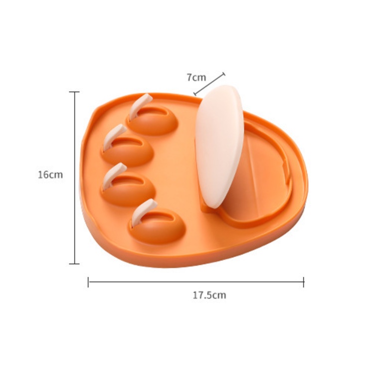Giá đỡ nắp nồi để đũa thìa hình chân mèo dễ thương đa năng