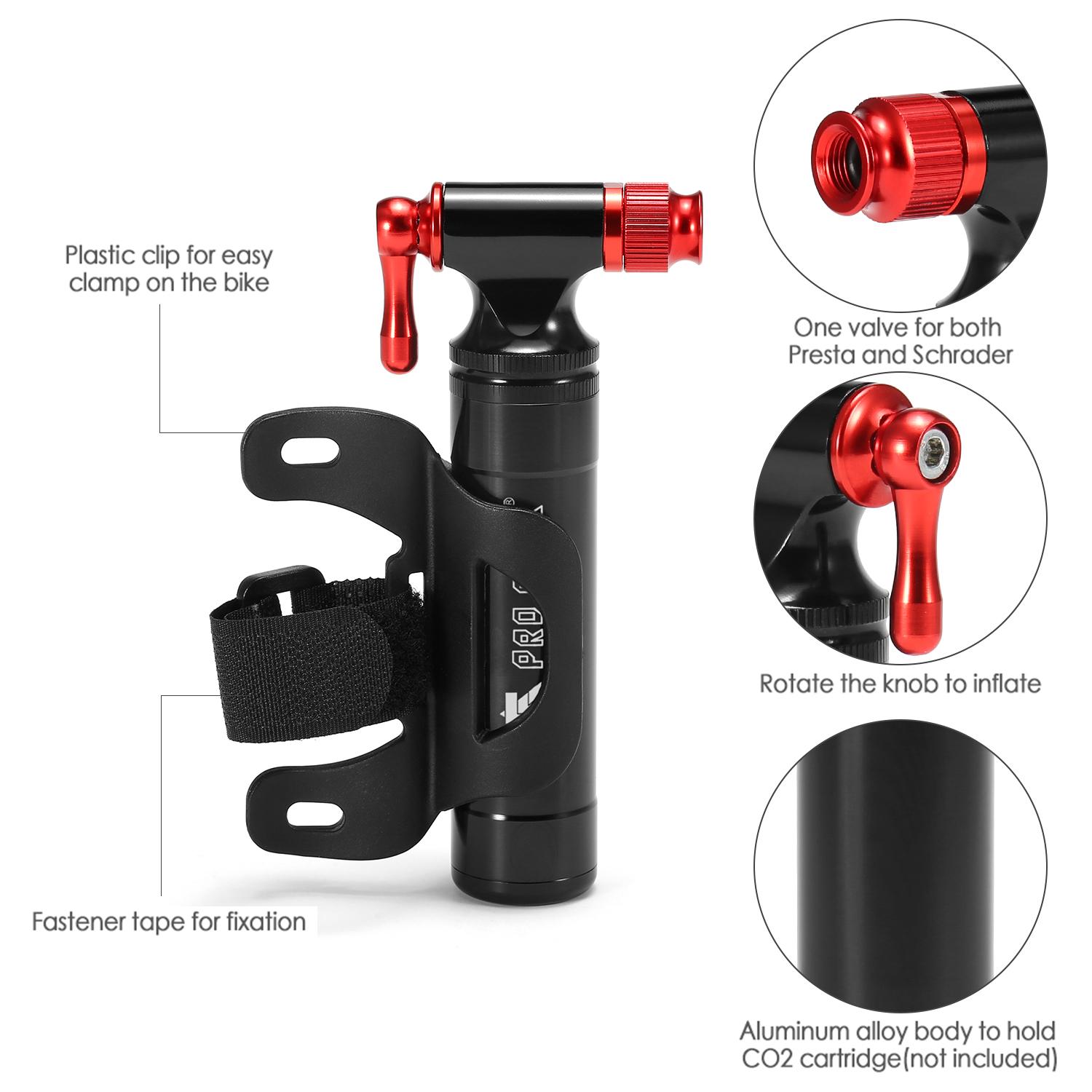 Máy bơm hơi khẩn cấp Presta Schrader bằng kim loại chất lượng cao