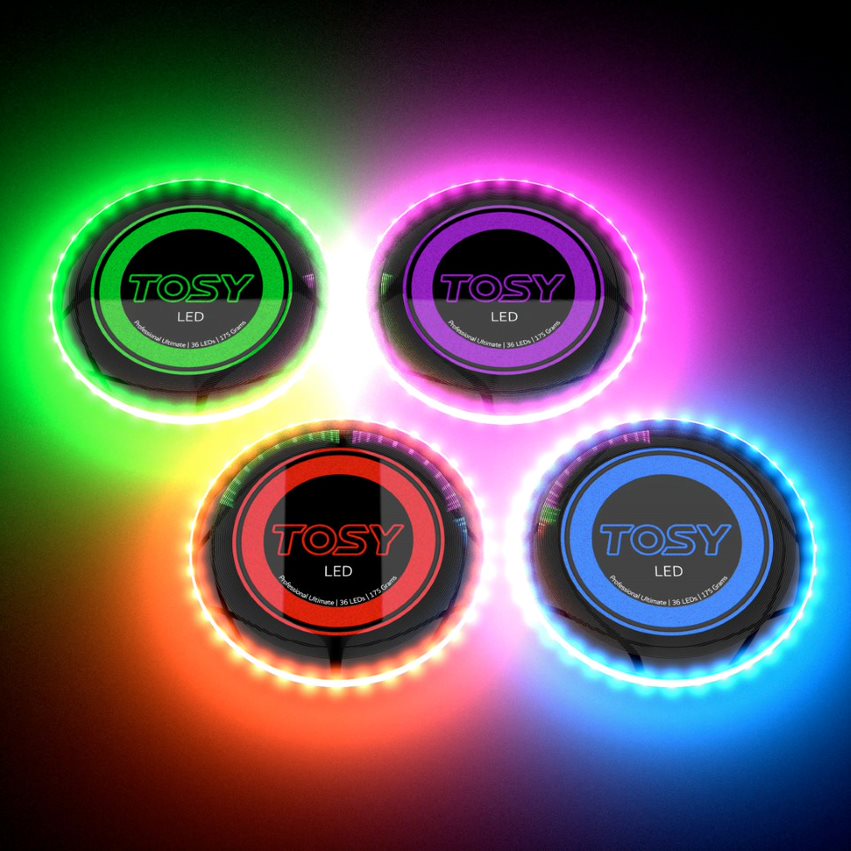 Đĩa ném TOSY Ultimate Disc - 36 LEDs Xanh lá