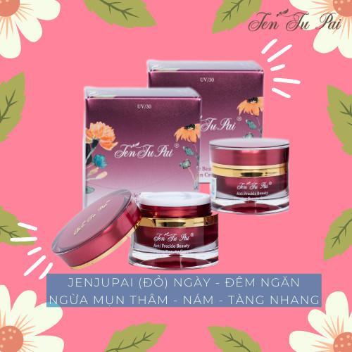 JENJUPAI NGÀY - ĐÊM NGĂN NGỪA MỤN THÂM - NÁM - TÀNG NHANG