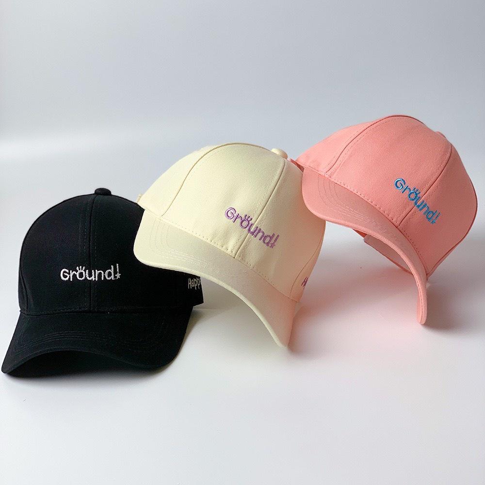 Mũ lưỡi trai Nón kết thêu chữ Ground And Butter phong cách Ulzzang form unisex nam nữ
