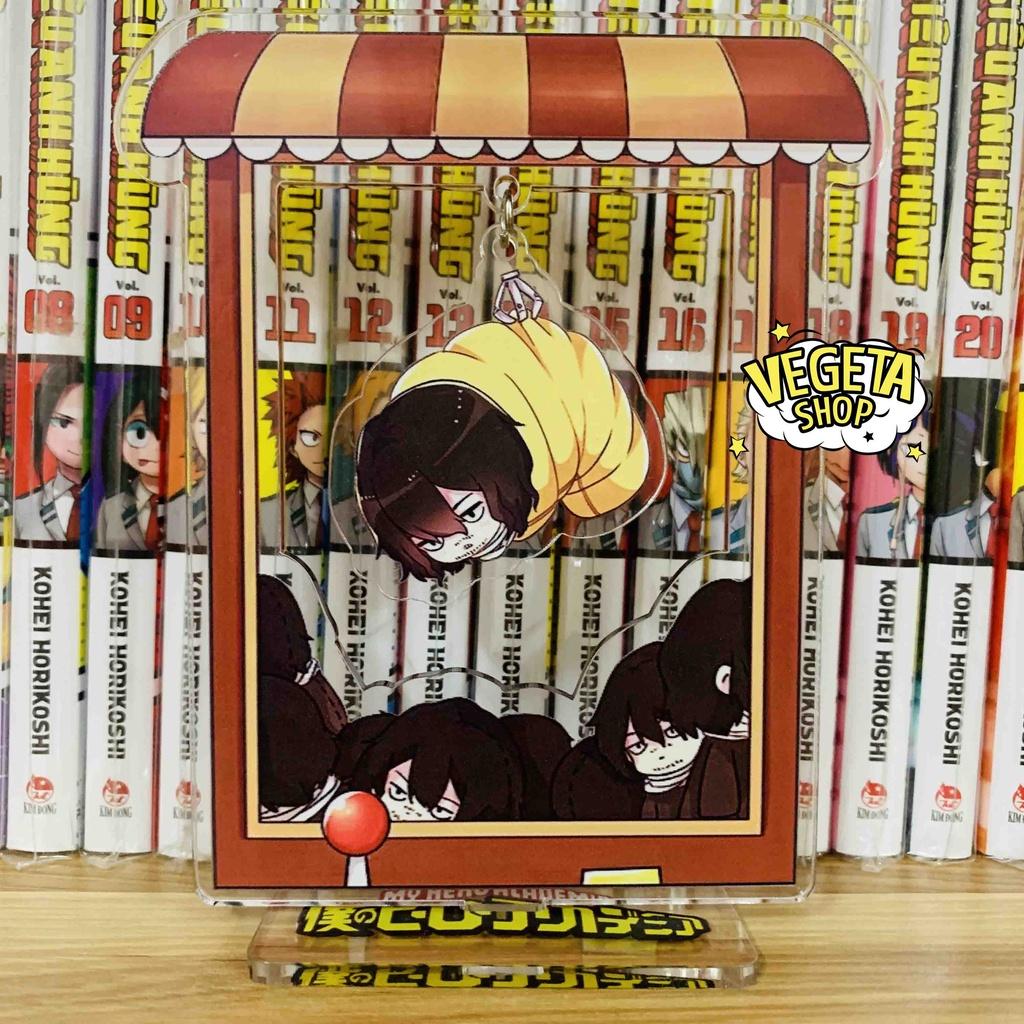 Mô Hình Tượng Standee Acrylic Mica 2 mặt gắp thú - My Hero Academia Học viện siêu anh hùng - Midoriya Bakugo Todoroki