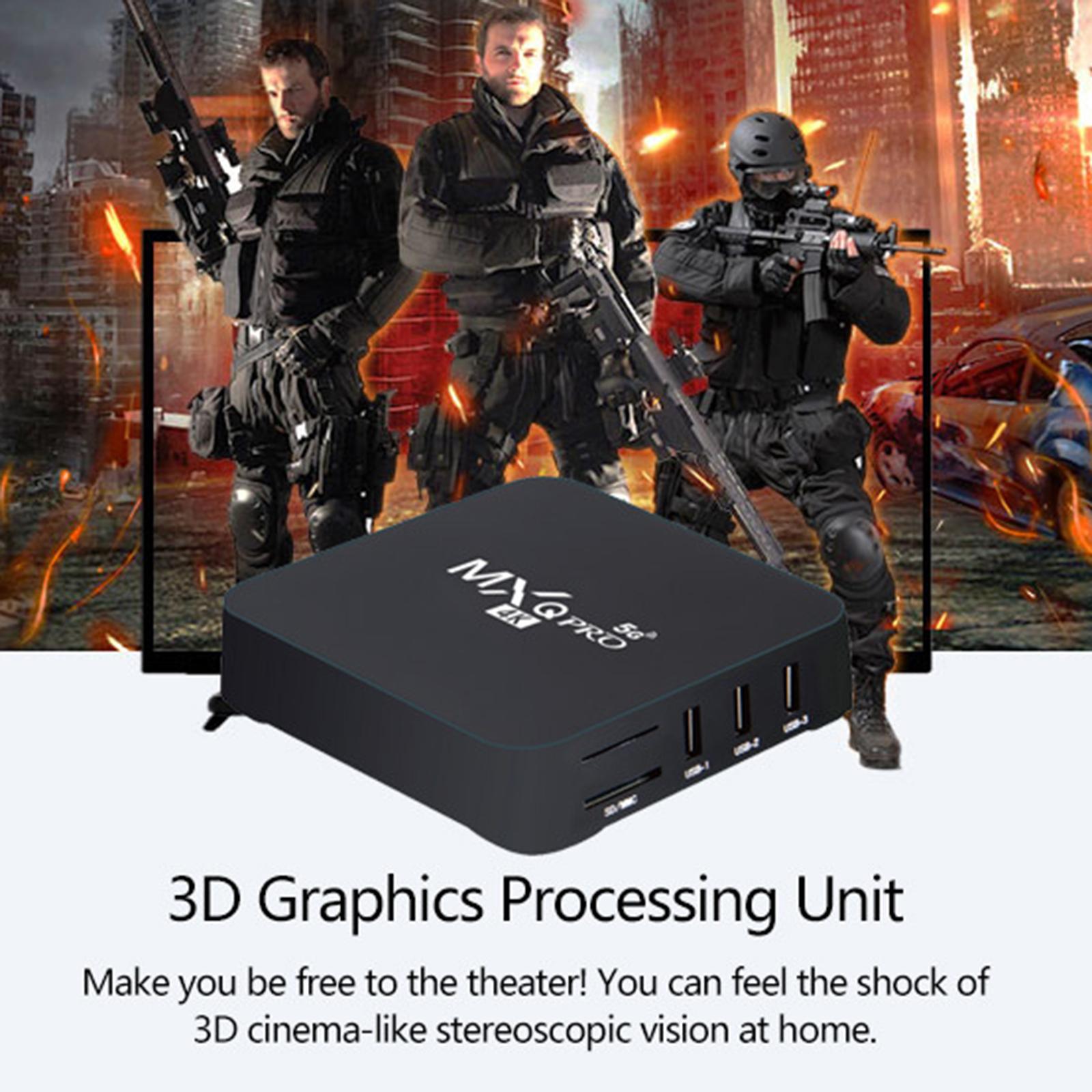 Media Player Wifi Smart-Tv Quad-Core 4K HD 3D 5Ghz