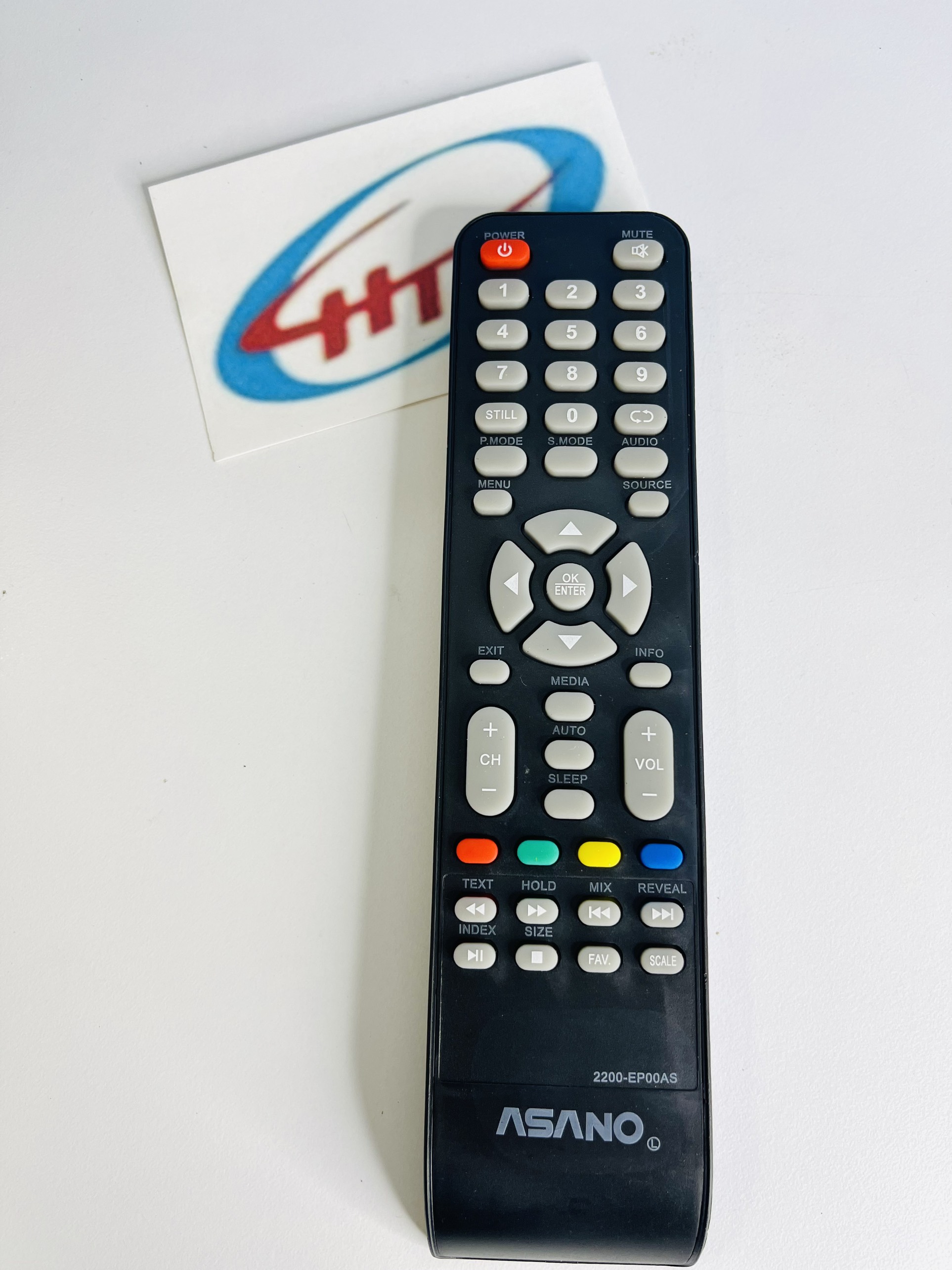 ĐIỀU KHIỂN TIVI ASANZO LCD HÀNG CHÍNH HÃNG.