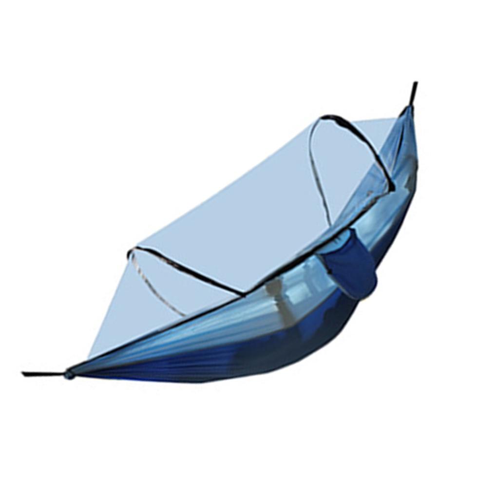 260×140cm Hammock Hammock with Mosquito Net Camping Hammocks Outside Hammocks Hanging Bed Swing Chair for CampersELEN