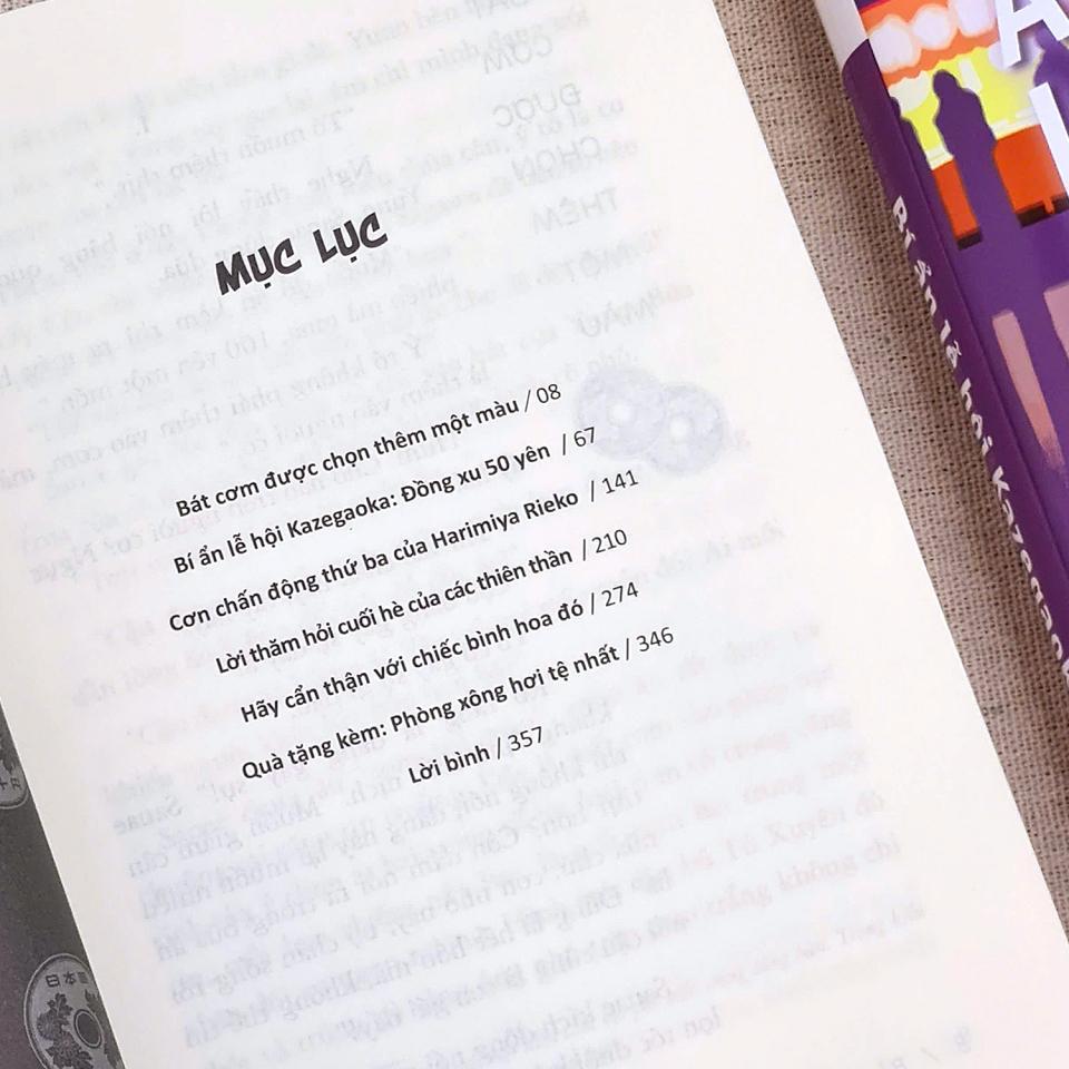 Sách - Bí Ẩn Lễ Hội Kazegaoka - Đồng Xu 50 Yên - AZ Việt Nam