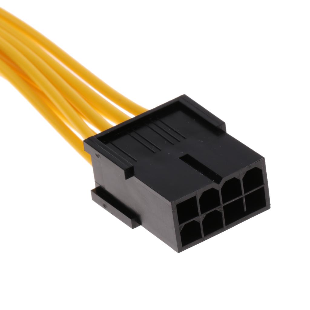 PCI-E 8-pin to 6+2-pin  Power Splitter Cable PCIE PCI Express