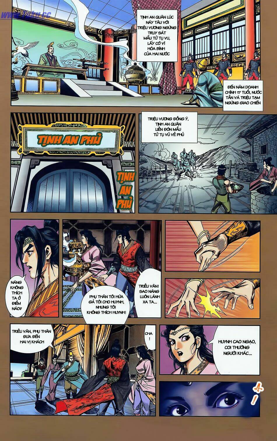 thiên tử truyền kỳ 2 - tần vương doanh chính chapter 2 8