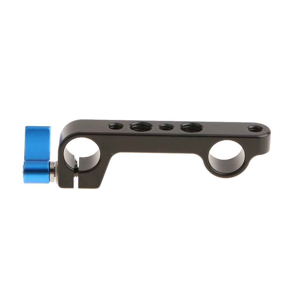 Dual 15mm Rod Clamp Rail Block For 15mm Rod Rail Support System1/4"  3/8"