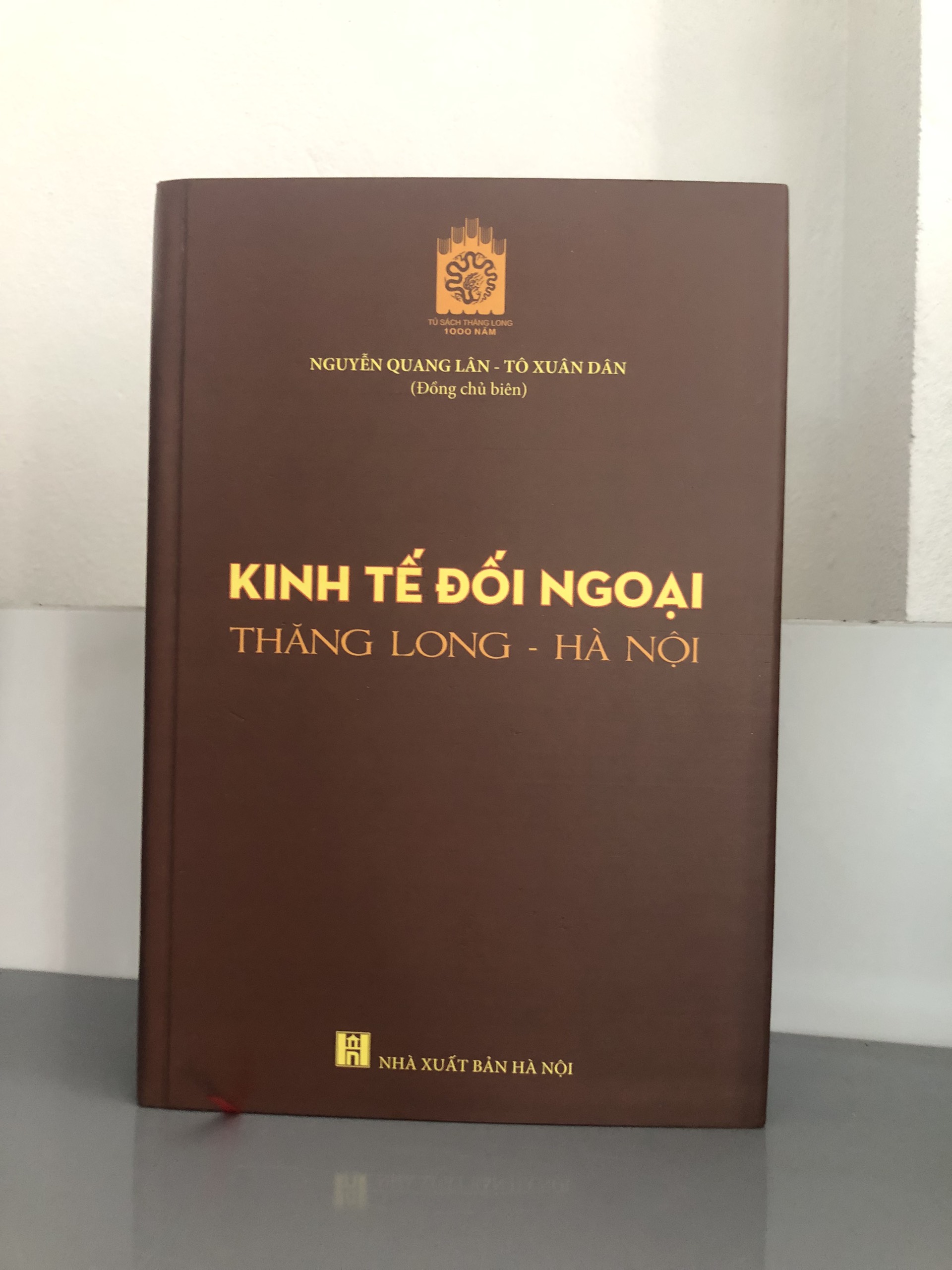 bìa cứng - Kinh tế đối ngoại Thăng Long - Hà Nội - Tủ sách 1000 năm Thăng Long - Hà Nội