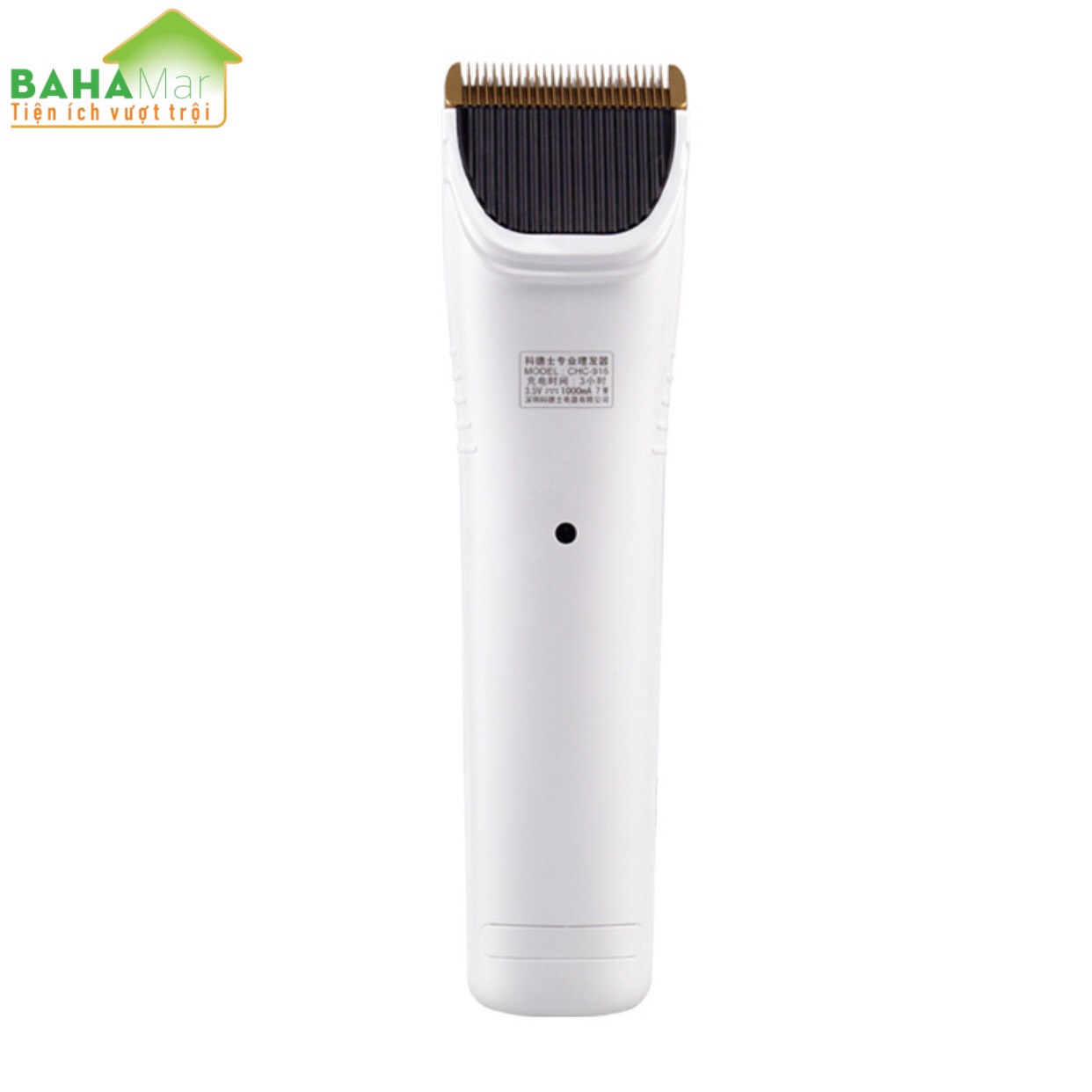 TÔNG ĐƠ CHUYÊN NGHIỆP SẠC ĐIỆN CẮT TỈA RÂU TÓC "BAHAMAR" thỏa sức sáng tạo kiểu tóc với các đầu lưỡi dao cắt tỉa tóc râu rất thuận tiện