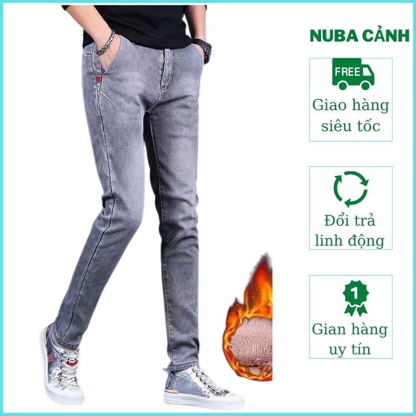 Quần jean nam cao cấp đẹp giá rẻ quần bò nuba 112
