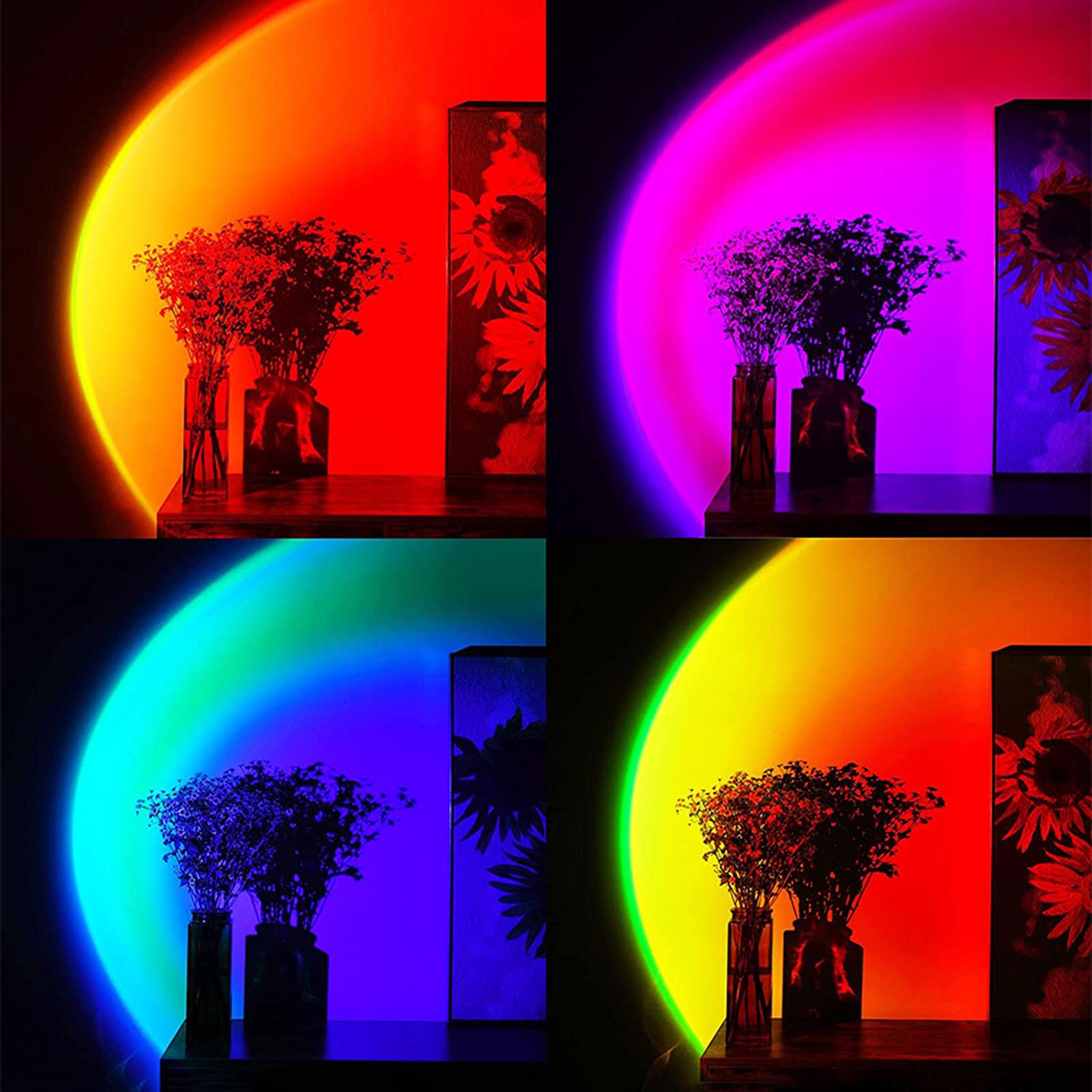 Smart Sunset Projector Projection Atmosphere LED Night Light