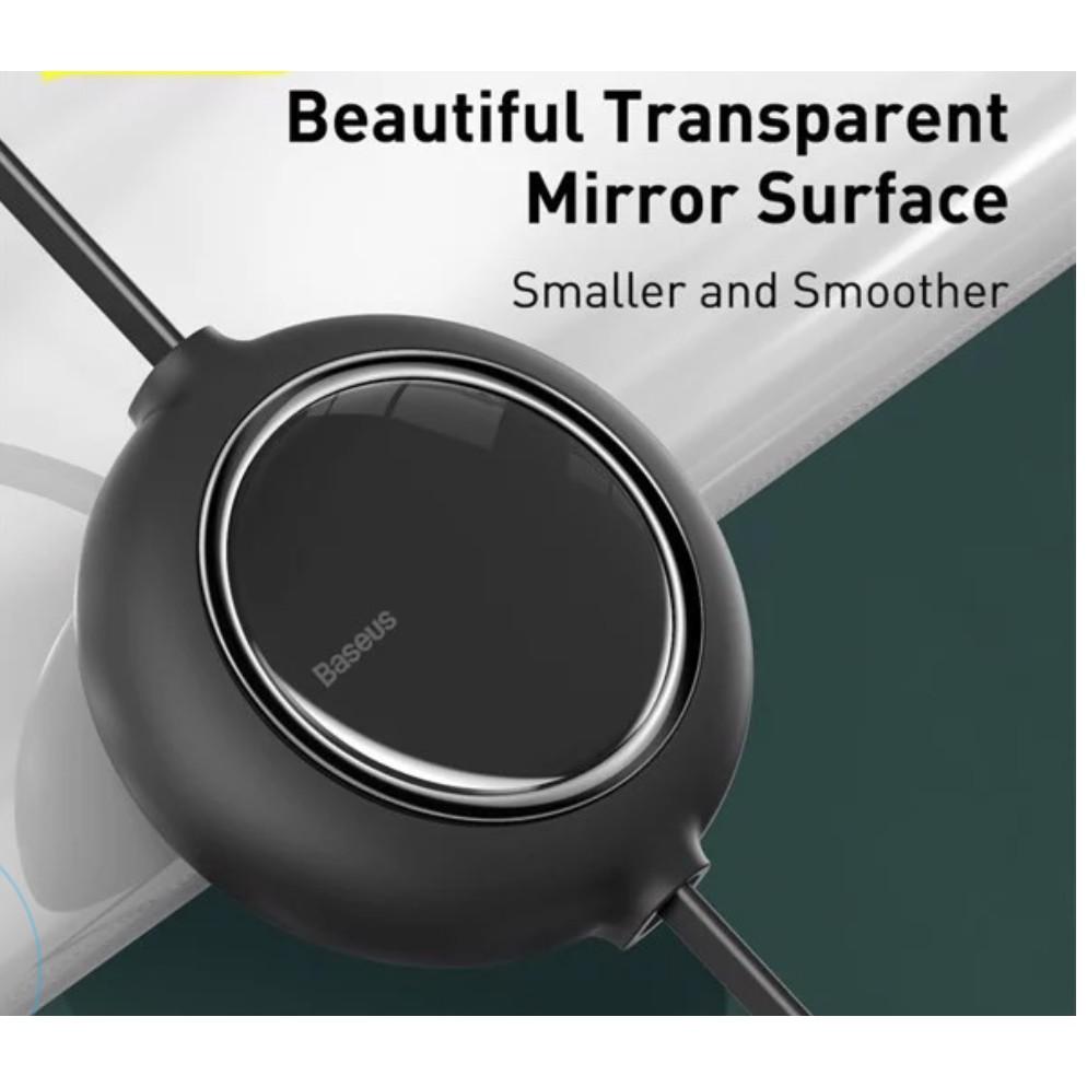 Cáp sạc dây rút 3 đầu thế hệ mới Baseus Bright Mirror 3 in 1 (Type C/ Micro USB/ Lightning, 3.5A/ 1.2m, Retractable Fast -Hàng Chính Hãng