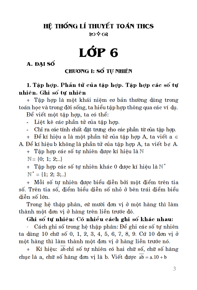 Sổ Tay Toán Cấp 2 Lớp 6-7-8-9 - KV