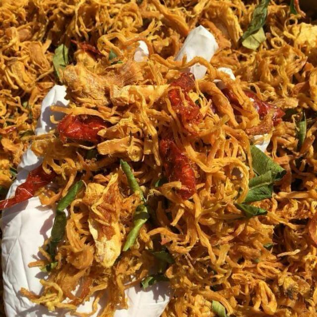 500Gr Khô gà lá chanh + 500Gr Khô gà bơ tỏi | Đồ ăn vặt Nàng Khô