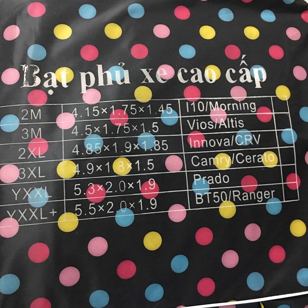 Bạt phủ xe ô tô, Tráng nhôm, Cách nhiệt, Chống nắng, Chống thấm nước