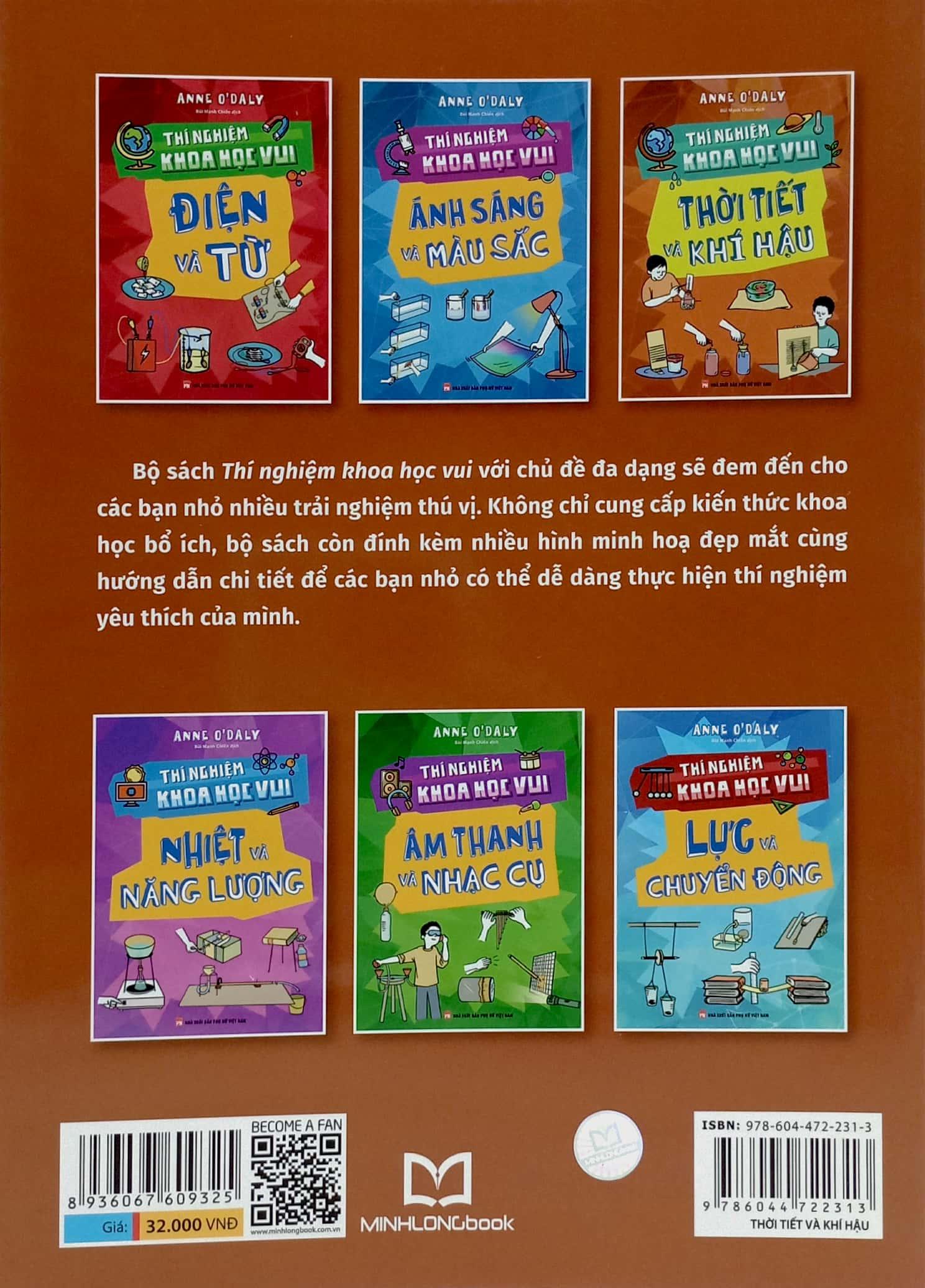 Thí Nghiệm Khoa Học Vui - Thời Tiết Và Khí Hậu