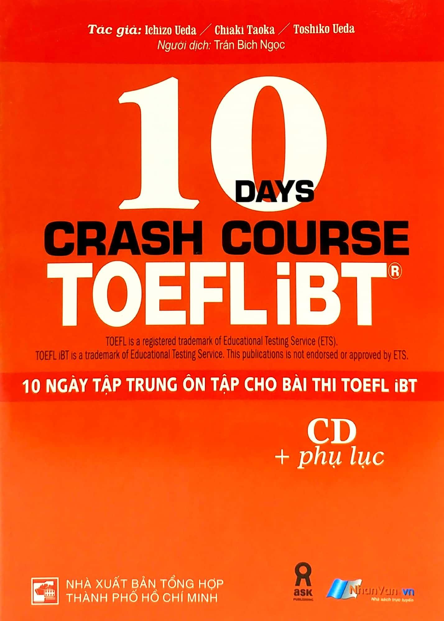 10 Ngày Tập Trung Ôn Tập Cho Bài Thi Toefl IBT