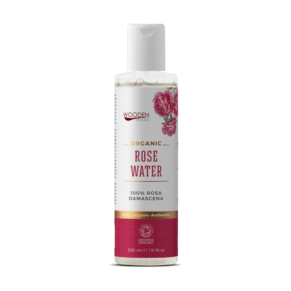 Nước hoa hồng Damascena nguyên chất Wooden Spoon 50ml &amp; 200ml Rose Water