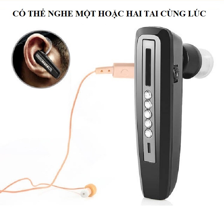 Tai Nghe Trợ Thính Móc Tai ZDB-101 - Chuyên Dùng Cho Người Suy Giảm Thính Lực Nhiều Cấp Độ - Chất Lượng Âm Thanh Cao, Rõ Ràng - Có Thể Gắn Thêm Tai