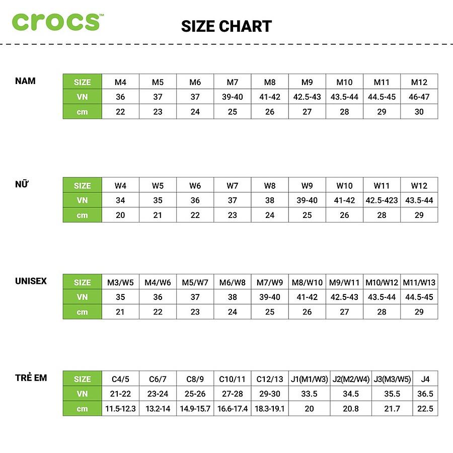 Giày lười nữ Crocs Tropical Platform Classic 207177-90H