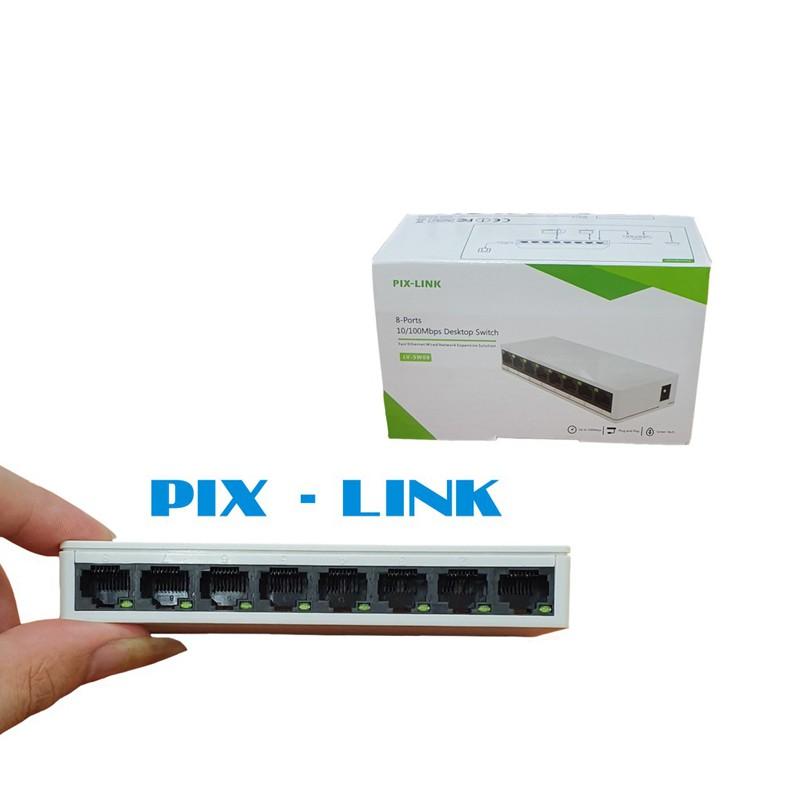 Switch 8 Port PIX-LINK LV-SW08 chia cổng mạng RJ45