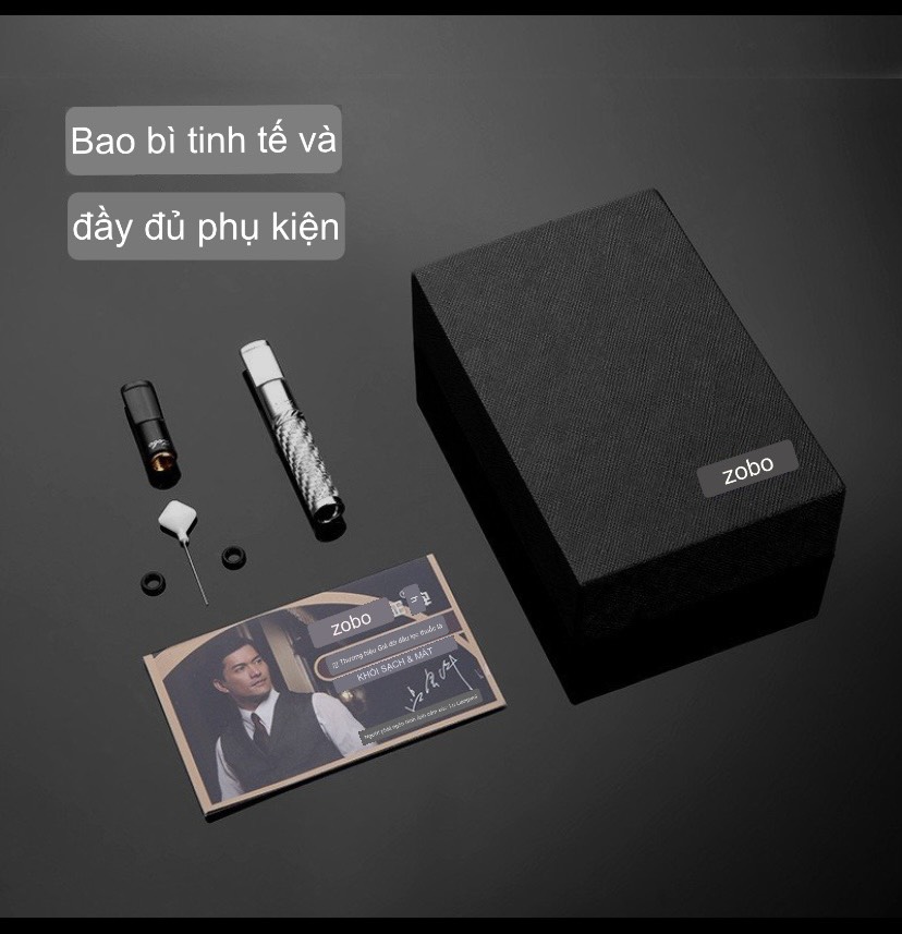 Bộ lọc thuốc la cao cấp ZOBO- ZB367 full Box phong cách Châu Âu, Mỹ