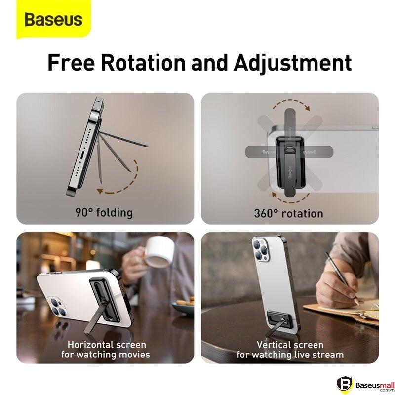 Baseus -BaseusMall VN Giá đỡ tiện dụng, nhỏ gọn Baseus Foldable Bracket (Hàng chính hãng)