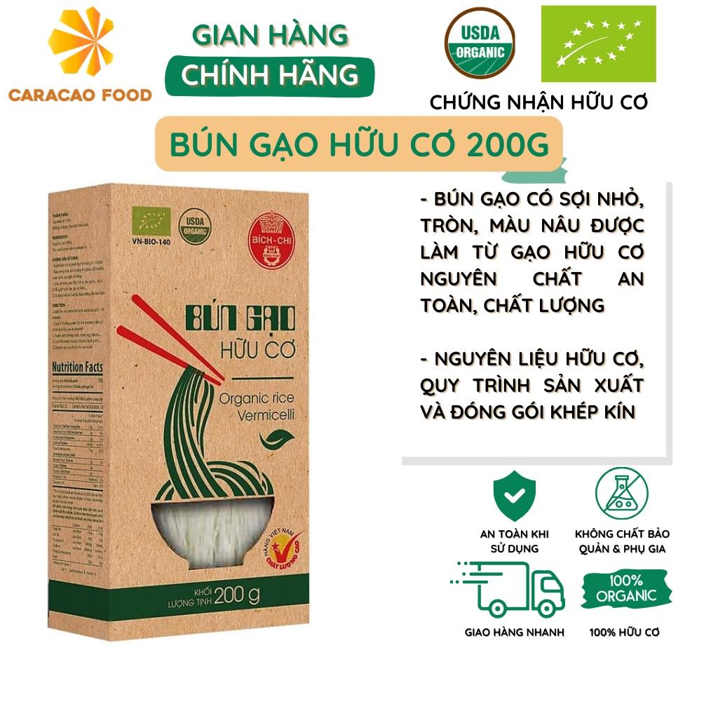 Bún gạo hữu cơ 200g, Bún gạo Bích Chi