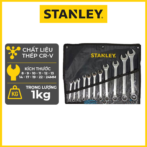 Cờ lê bộ vòng miệng MET 11 chi tiết Stanley STMT80942- 8