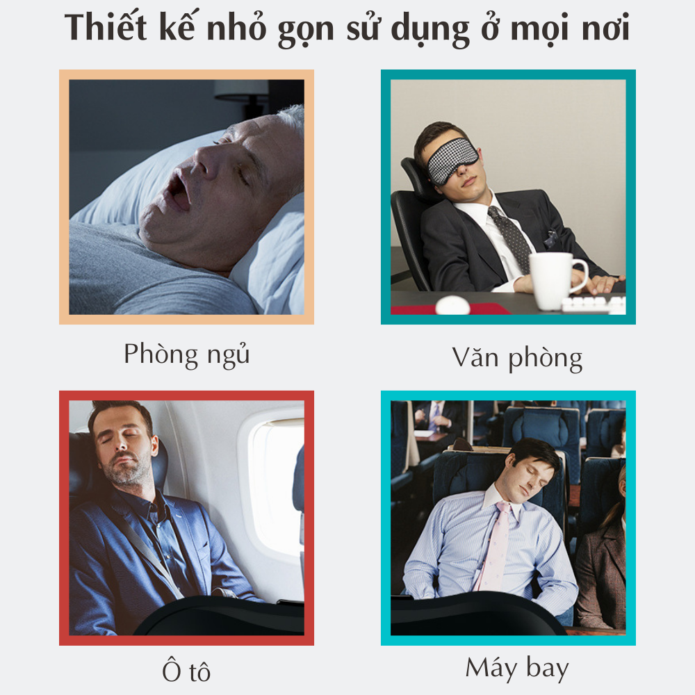 Máy chống ngáy ngủ bằng xung điện CTFAST, hỗ trợ giảm ngủ ngáy và giúp điều hòa nhịp thở, thiết kế nhỏ gọn phù hợp với mọi người đem lại giấc ngủ trọn vẹn, hiệu quả sau 2 tháng sử dụng