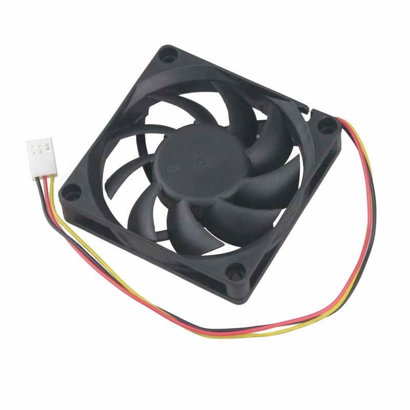 1 Pieces Gdstime 3Pin FG 70x70x11mm DC 11V Cooling Fan 70mm x 11mm PC Brushless Cooler 7cm