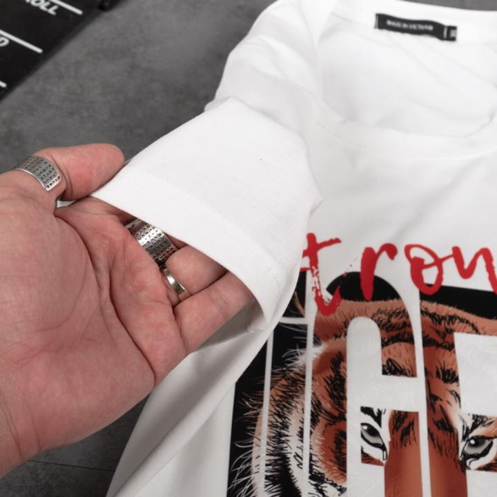 Áo thun TIGER thời trang, dáng thể thao, đẹp, mạnh mẽ, cotton mềm mịn co giãn.