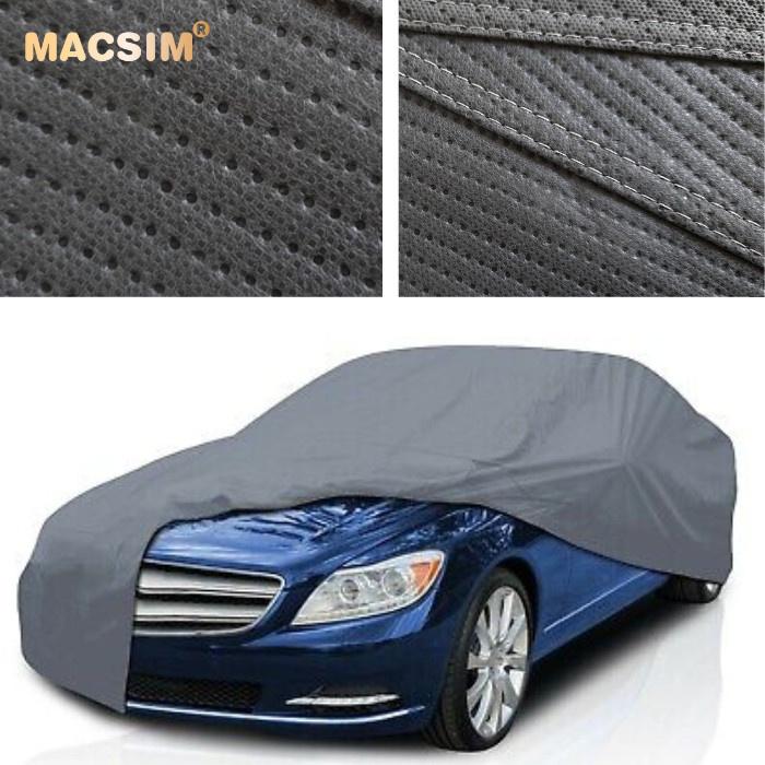 Bạt phủ ô tô chất liệu vải không dệt cao cấp thương hiệu MACSIM dành cho xe Honda HRV màu ghi - bạt phủ