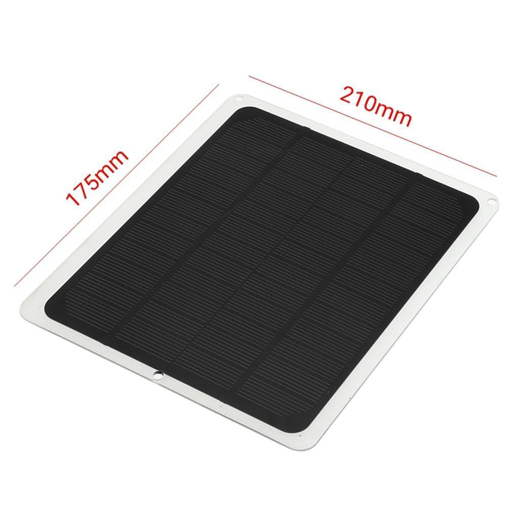 20W 12V Mono Solar Panel Charger Battery Charging For Boat RV Cars Motorcycle