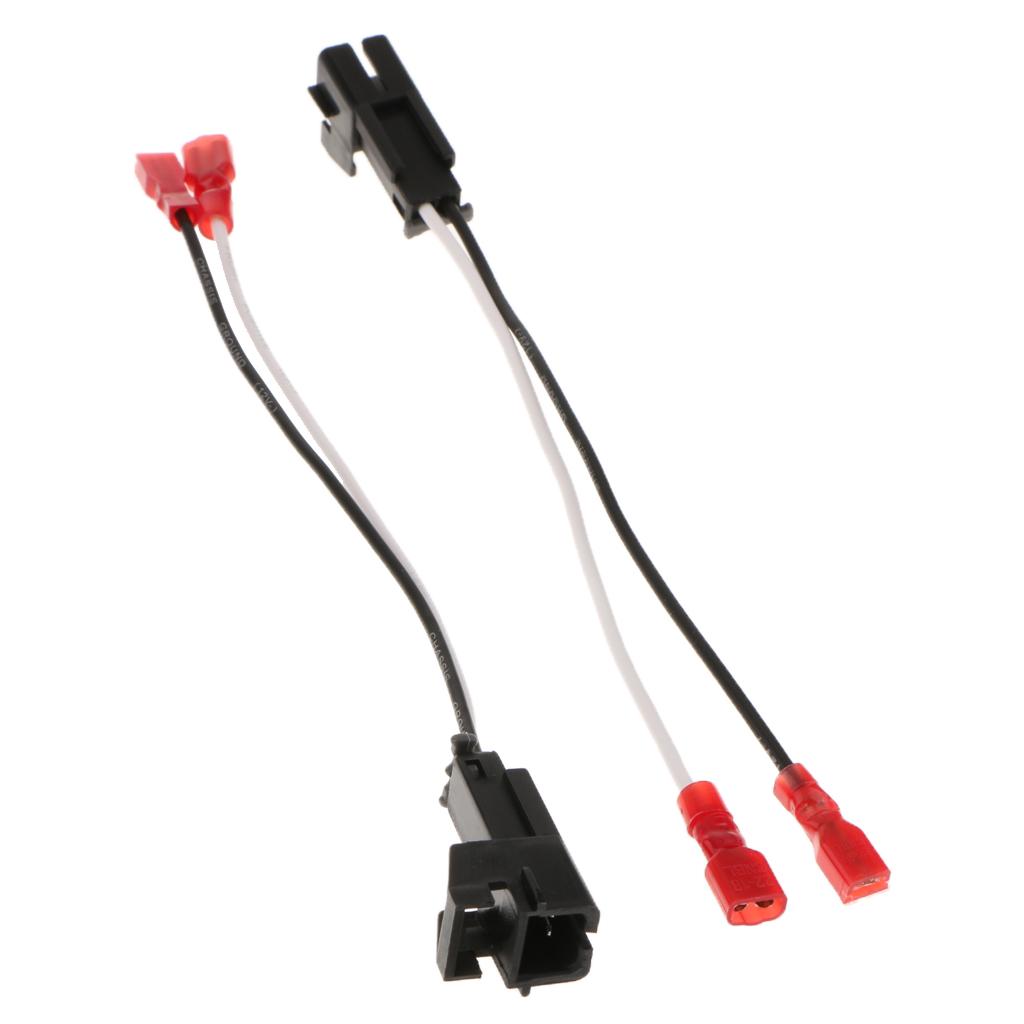 2 Pieces Car Audio Speaker Wire Harness for Chevrolet Hummer SUZUKI
