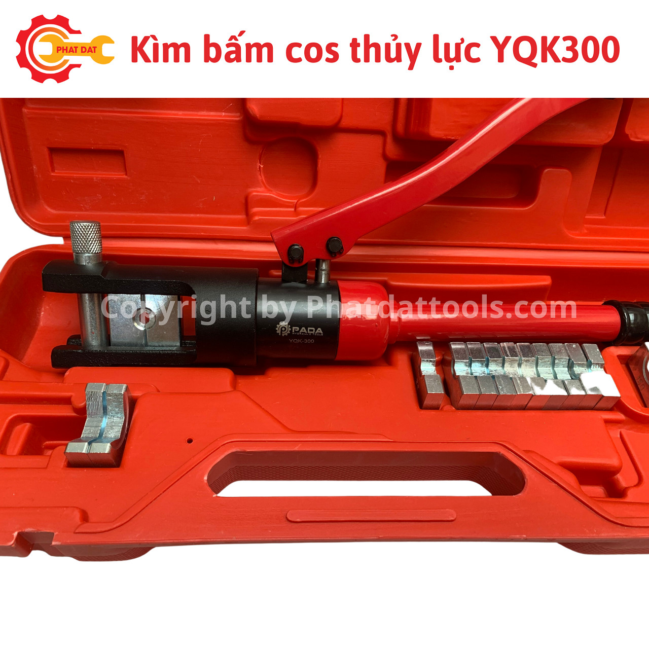 Kìm bấm cốt thủy lực PADA YQK300