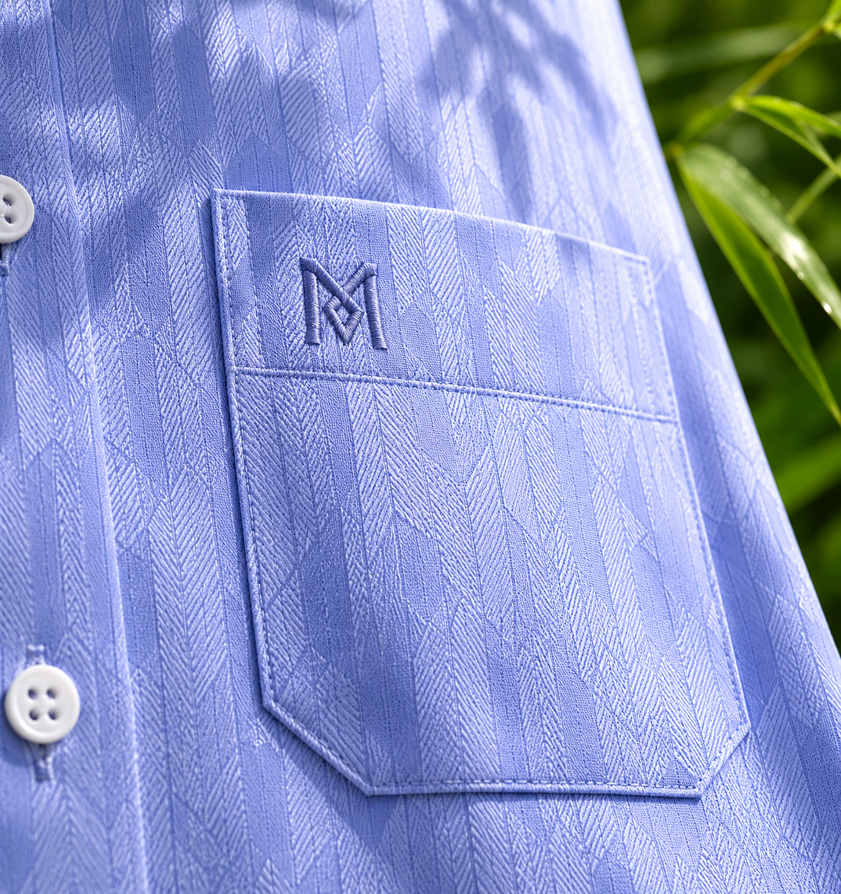 Áo sơ mi Khatoco tay ngắn (L,XL)