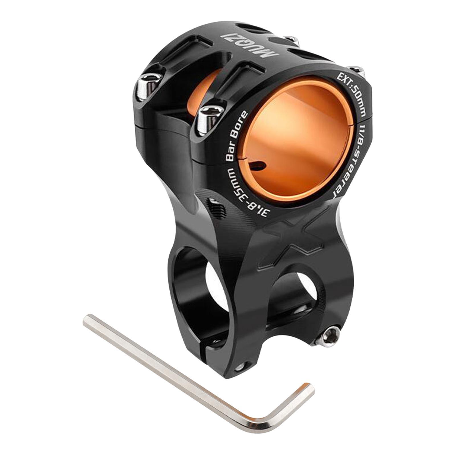 Bike Stem  Handlebar Stem Riser Short Handlebar Stem for Mountain , Road Bike, BMX, Alloy Aluminum