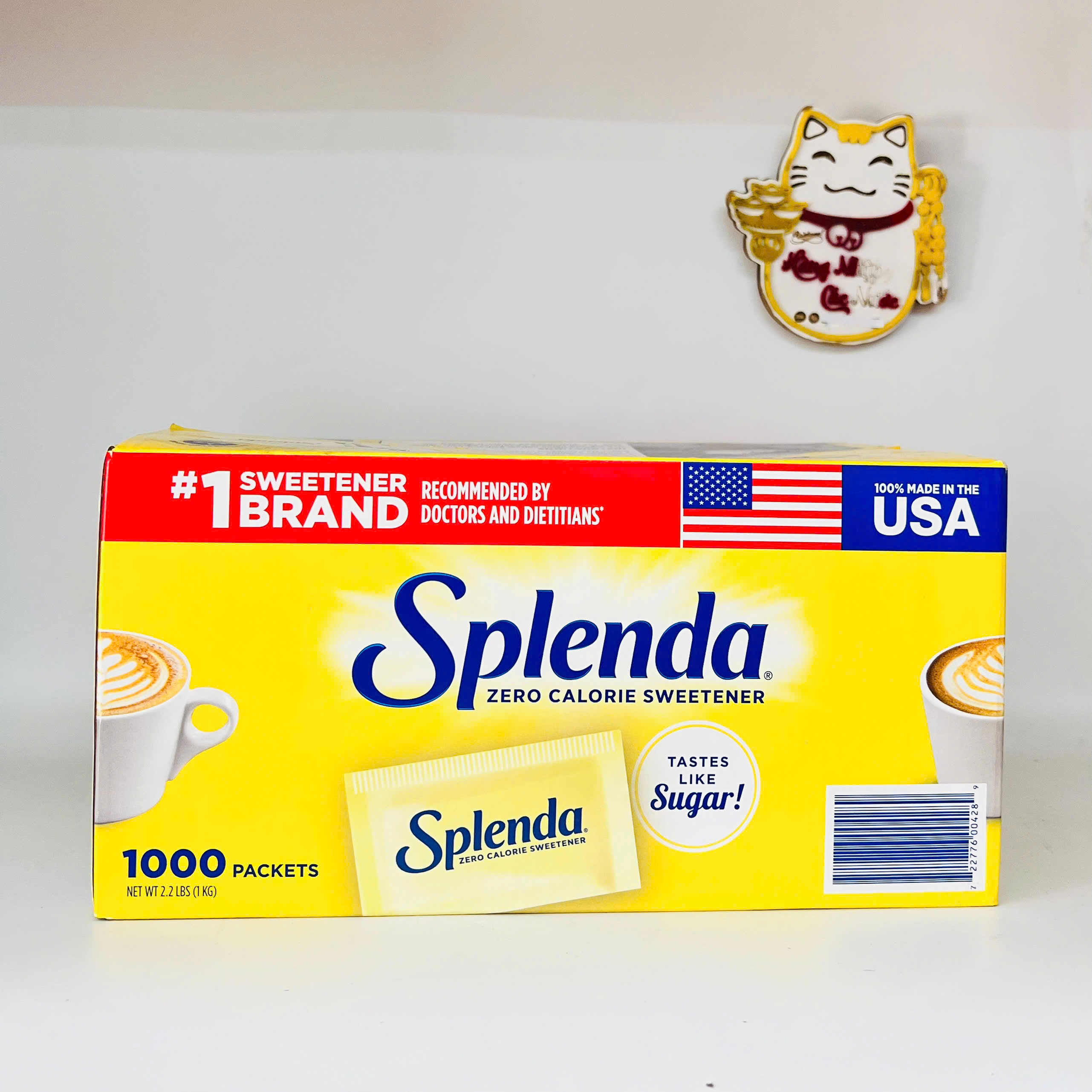 Đường ăn kiêng splenda zero calorie sweetener 1000 packets mỹ thùng 1000 gói mẫu mới