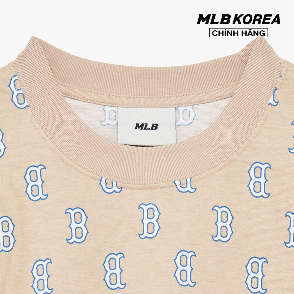 MLB - Áo thun unisex cổ tròn tay ngắn Classic Monogram Front Pattern 3ATSM1133