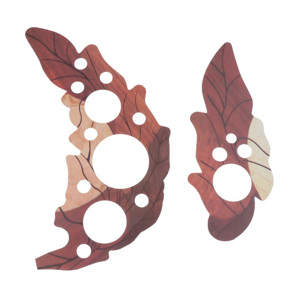 2 PCS Durable Guitar Pick Guard Plate Acoustic Guitar Replacement Parts