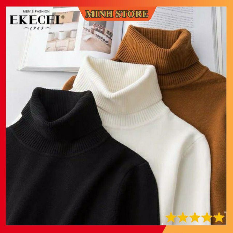 Áo Len Nam form rộng, áo len nam Hàn Quốc vải dày đẹp cao cấp MINHSTORE66