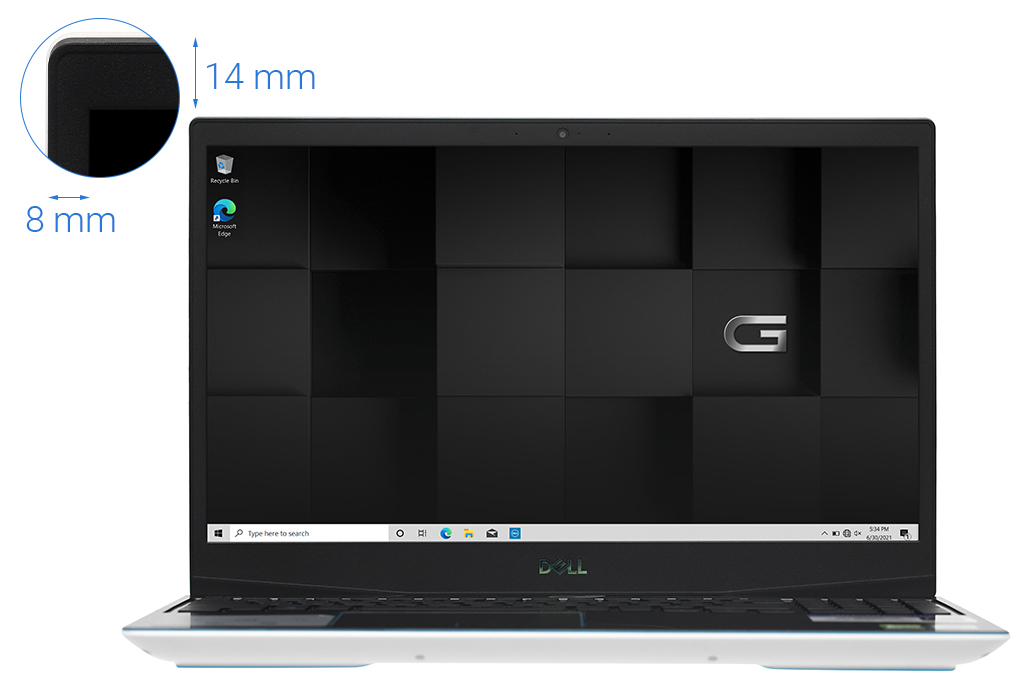Laptop Dell Gaming G3 15 i7 10750H/16GB/512GB/6GB GTX1660Ti/120Hz/Win10 (P89F002BWH) - Hàng chính hãng