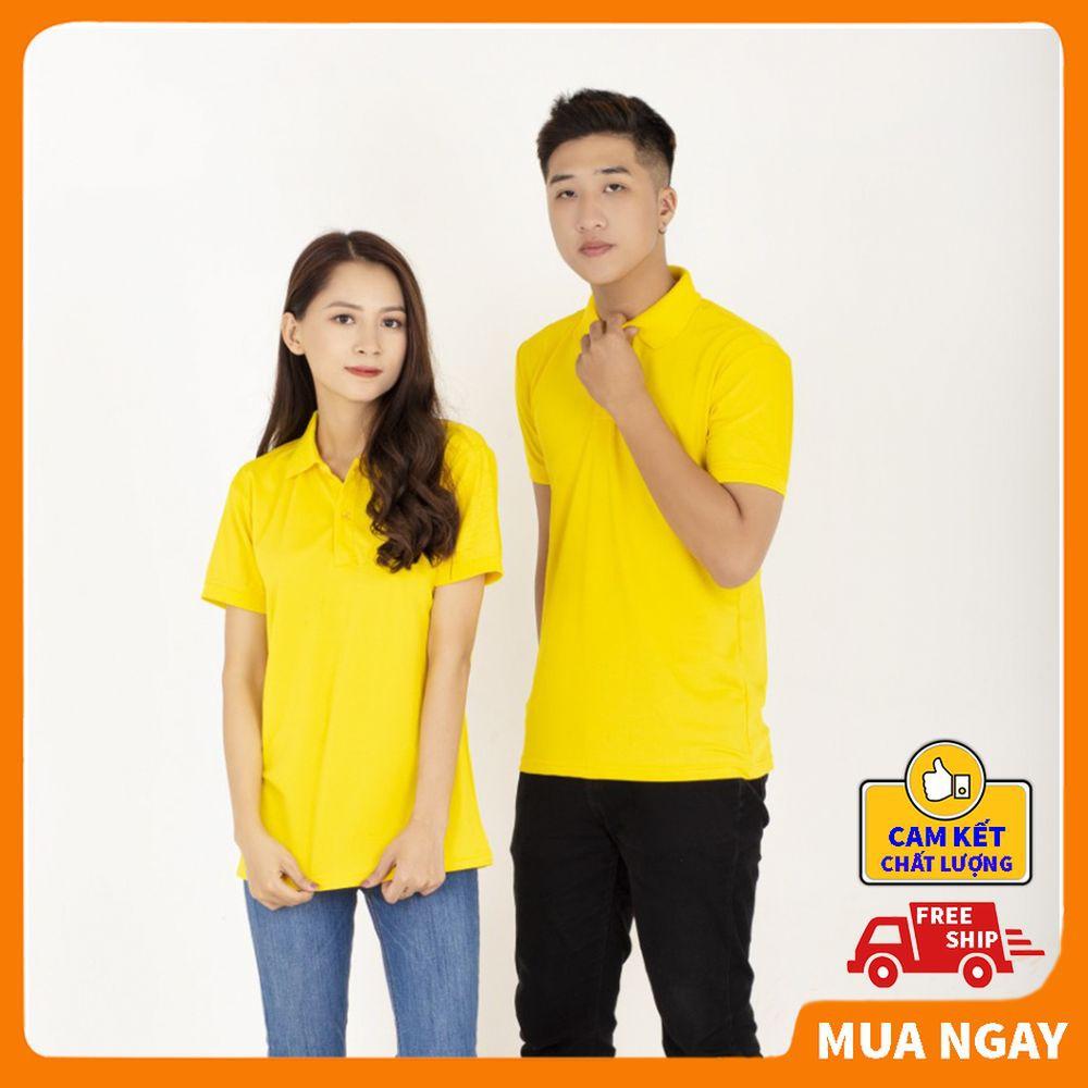 Áo polo nam nữ đẹp có cổ tay ngắn unisex vải poly cá sấu cao cấp form rộng thoáng mát giá rẻ chính hãng KING SPORT