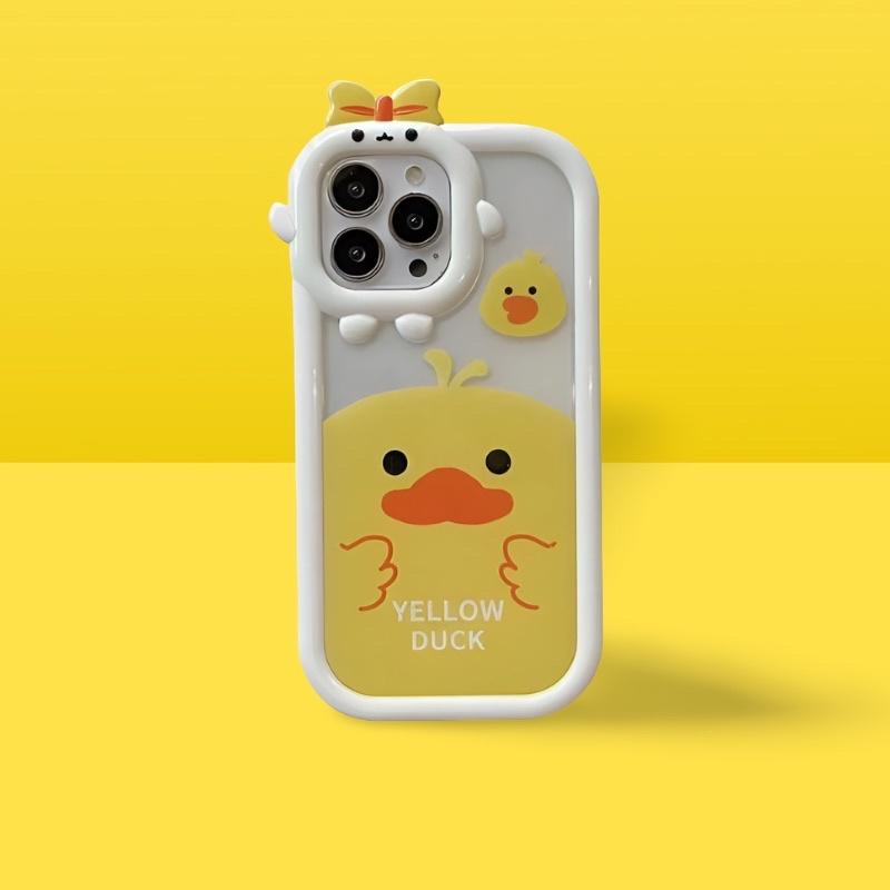 Ốp lưng dành cho iPhone 14 Pro Max hình bé Vịt vàng siêu cute