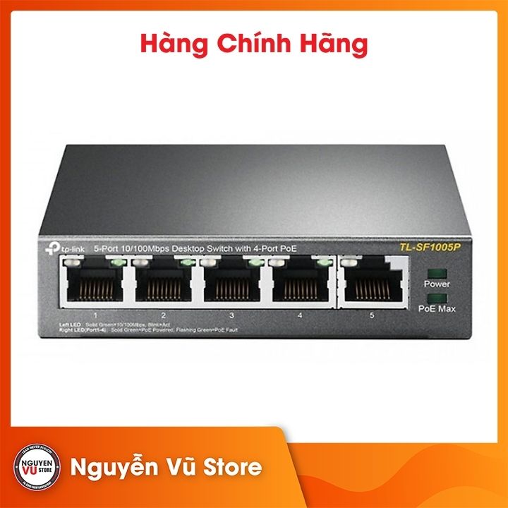 Cổng nối mạng TP-LINK TL-SF1005P Hàng chính hãng