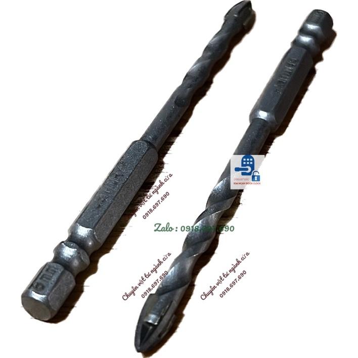 Mũi khoan đa năng 6mm 4 cạnh chuôi LỤc giác CENTURY